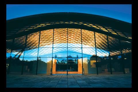 Prizefighter: Howells’ Savill building in Windsor Great Park is up for the Stirling